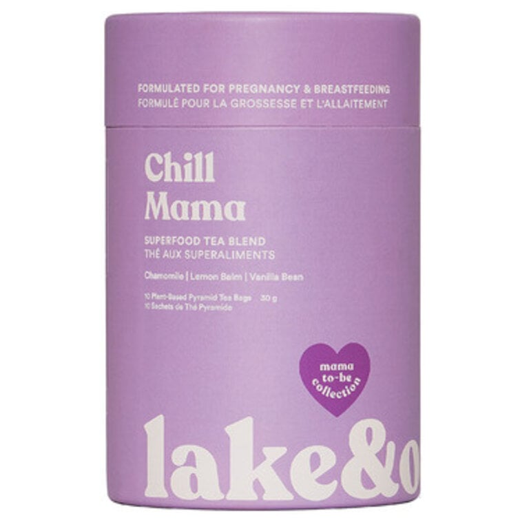 LAKE & OAK TEA CO. COLLECTION MAMA - THÉ AUX SUPERALIMENTS - CHILL MAMA