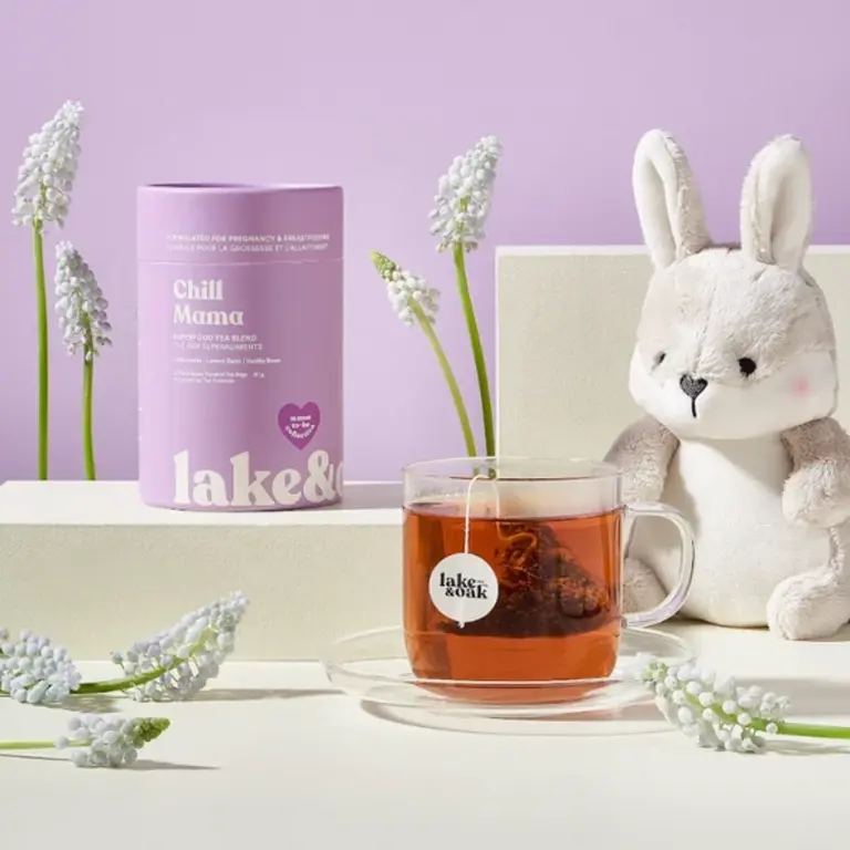 LAKE & OAK TEA CO. COLLECTION MAMA - THÉ AUX SUPERALIMENTS - CHILL MAMA