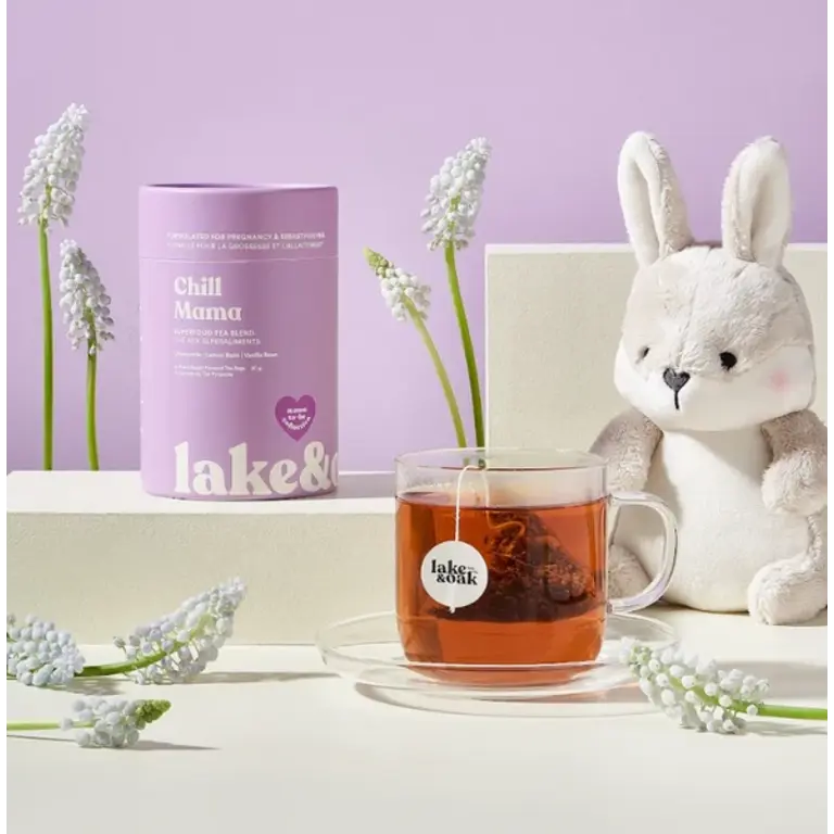 LAKE & OAK TEA CO. COLLECTION MAMA - THÉ AUX SUPERALIMENTS - CHILL MAMA