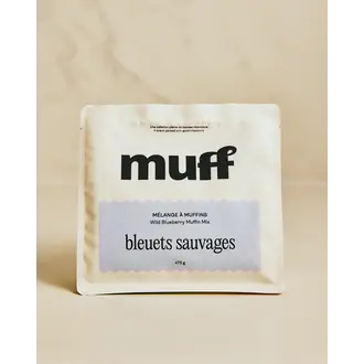 MUFF MÉLANGE À MUFFINS - BLEUETS SAUVAGES