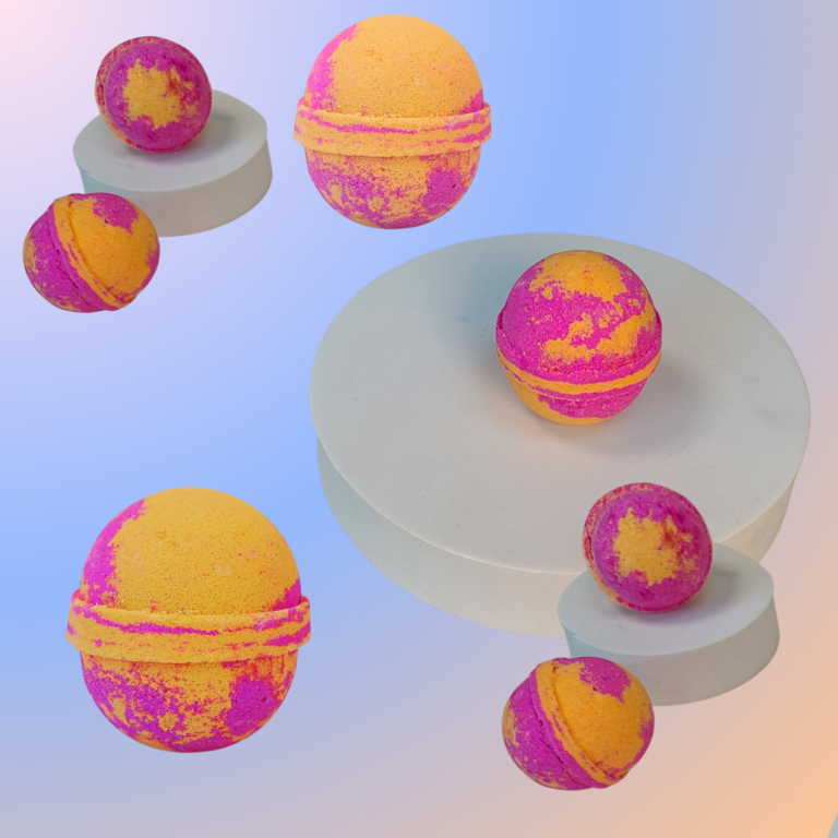 LA FABRIK BOMBE DE BAIN SPHÈRE - LIMONADE ROSE