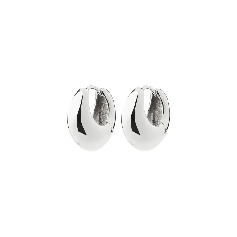 PILGRIM BOUCLES D'OREILLES ÉPAISSES KAIROA - ARGENT