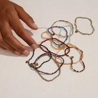 PILGRIM BRACELET INDIE - NUDE