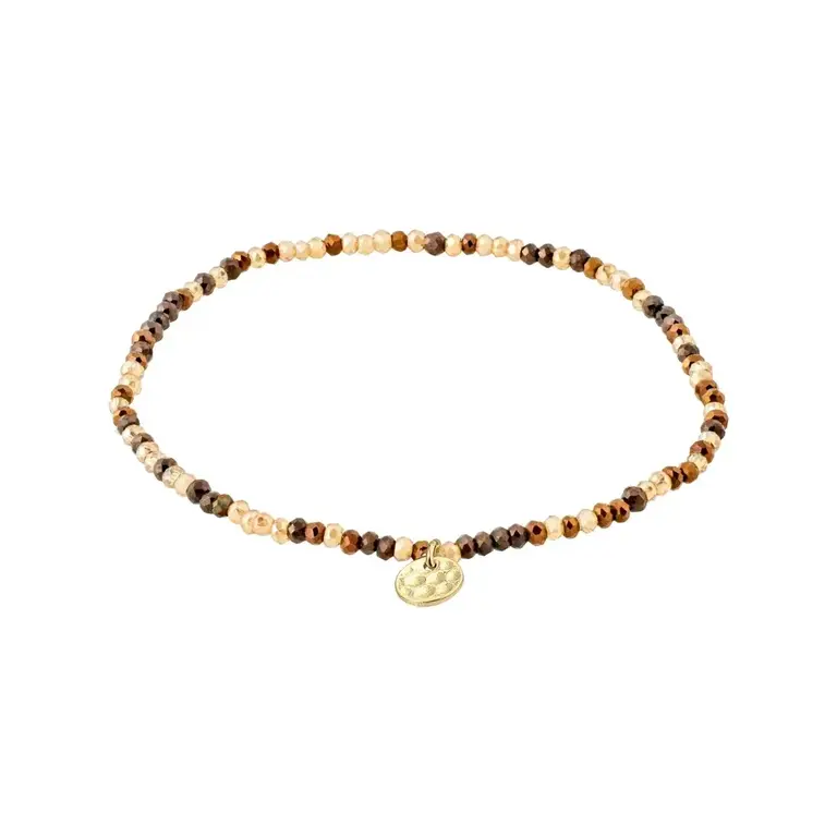 PILGRIM PILGRIM - BRACELET INDIE - BRUN MULTI