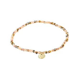 PILGRIM BRACELET INDIE - NUDE MULTI