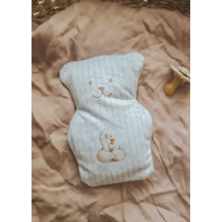 BÉKÉ BOBO PETIT OURSON THÉRAPEUTIQUE - PLUME