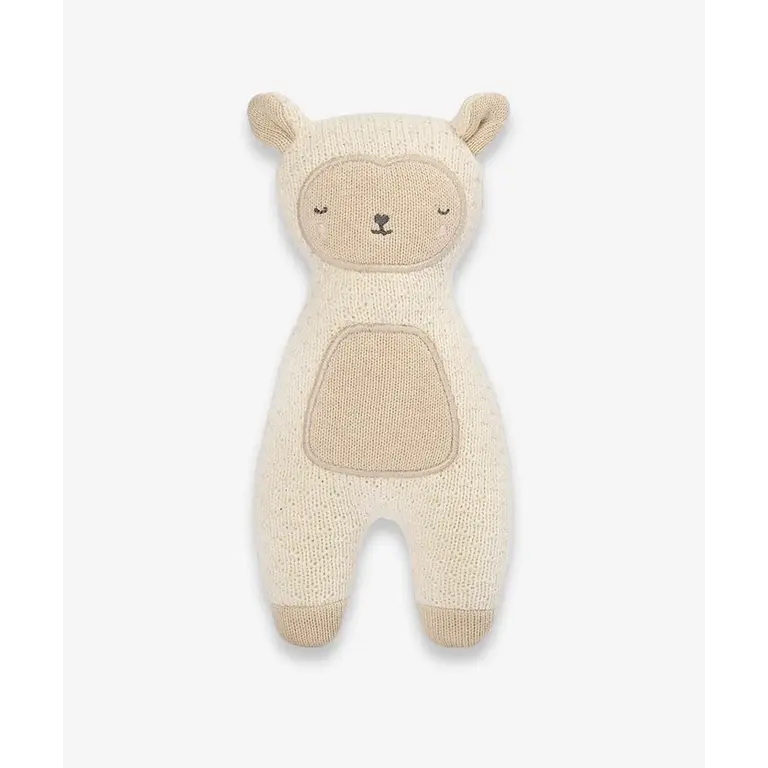 AVERY ROW PETIT JOUET EN TRICOT - MOUTON ENDORMI