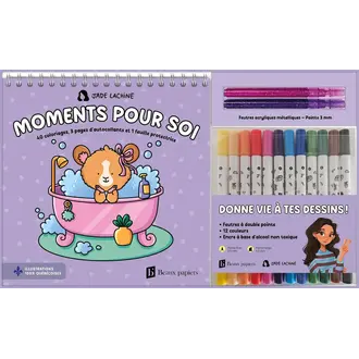 JADE LACHINE COFFRET À DESSIN - MOMENTS POUR SOI