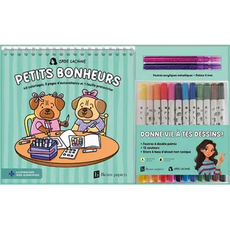 JADE LACHINE COFFRET À DESSIN - PETITS BONHEURS