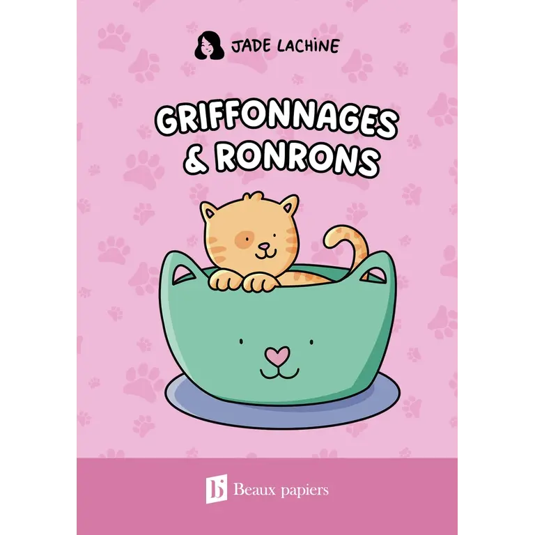 JADE LACHINE CARNET DE NOTES - GRIFFONNAGES & RONRONS