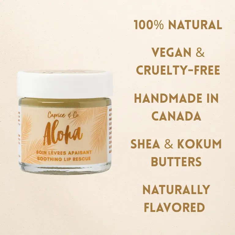 CAPRICE & CO MASQUE SOIN DES LÈVRES APAISANT - ALOHA