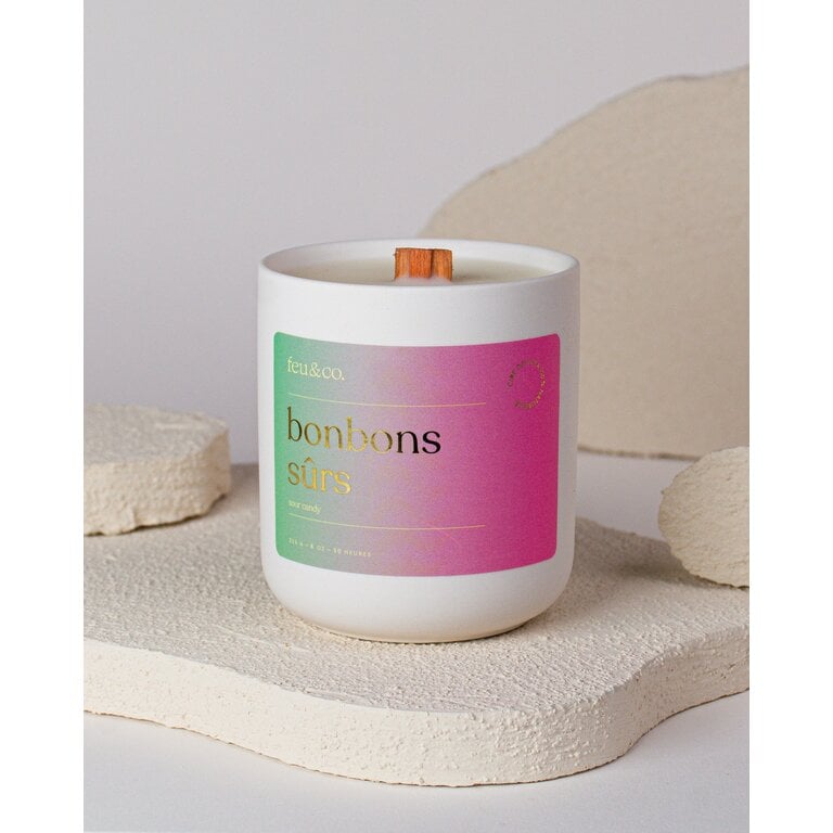 FEU & CO. BOUGIE - BONBONS SÛRS