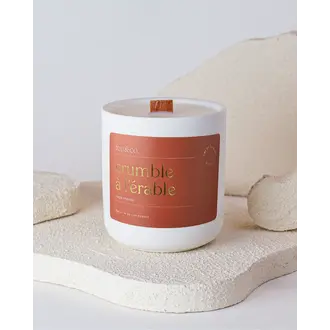 FEU & CO. BOUGIE - CRUMBLE À L'ÉRABLE