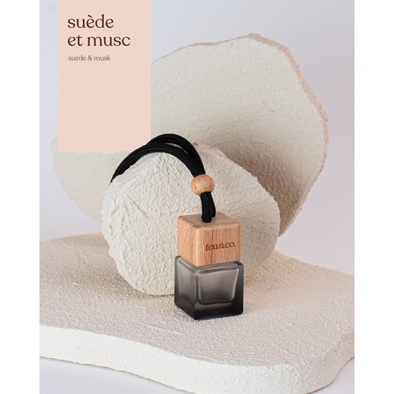 FEU & CO. CAR DIFFUSER - SUEDE AND MUSK