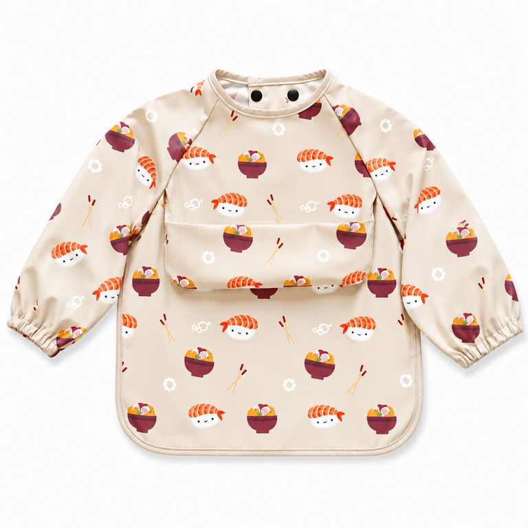 BAVETTE IMPERMÉABLE À MANCHES LONGUES - MISS SUSHI