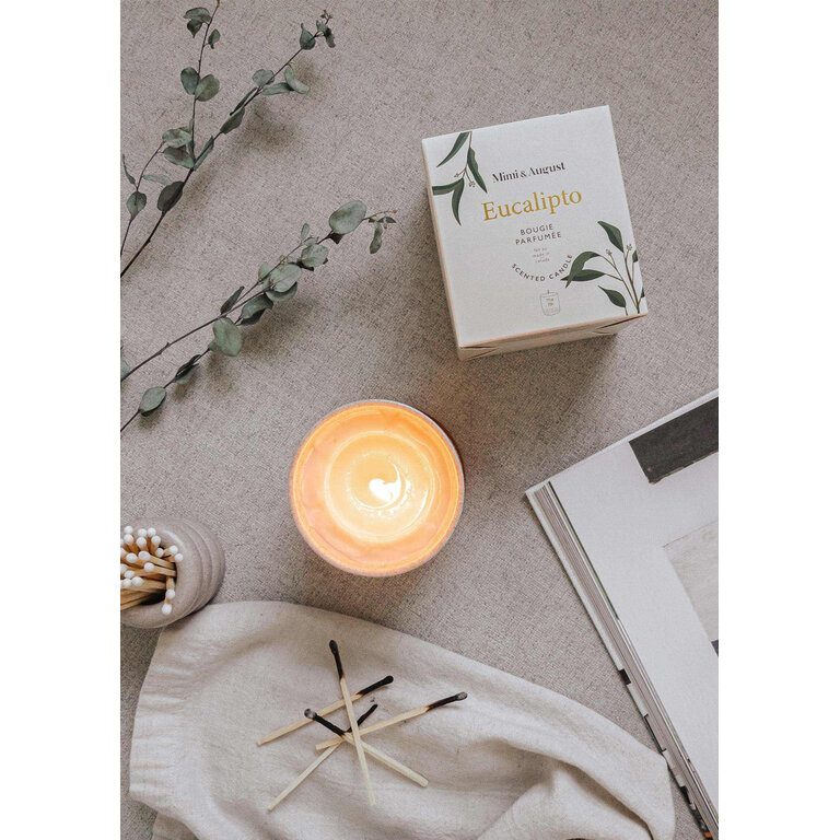 MIMI & AUGUST REUSABLE CANDLE - EUCALIPTO