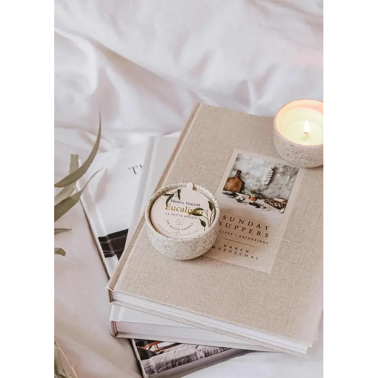 MIMI & AUGUST REUSABLE CANDLE - EUCALIPTO