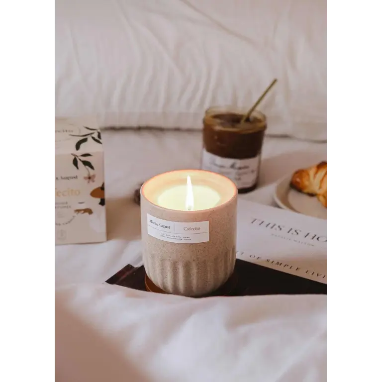 MIMI & AUGUST REUSABLE CANDLE - CAFECITO
