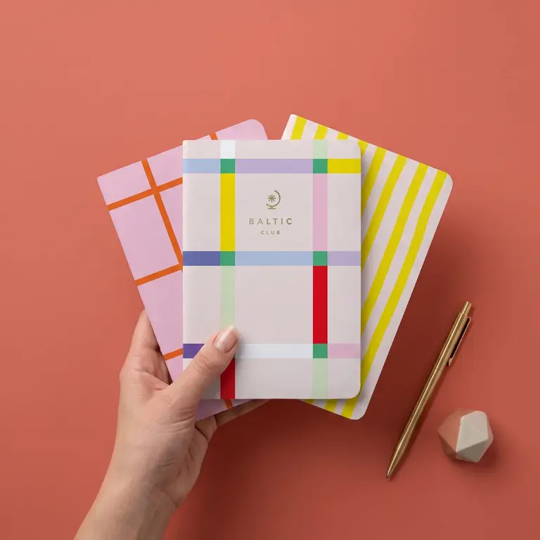 BALTIC CLUB POCKET NOTEBOOK TRIO - CONFIKA
