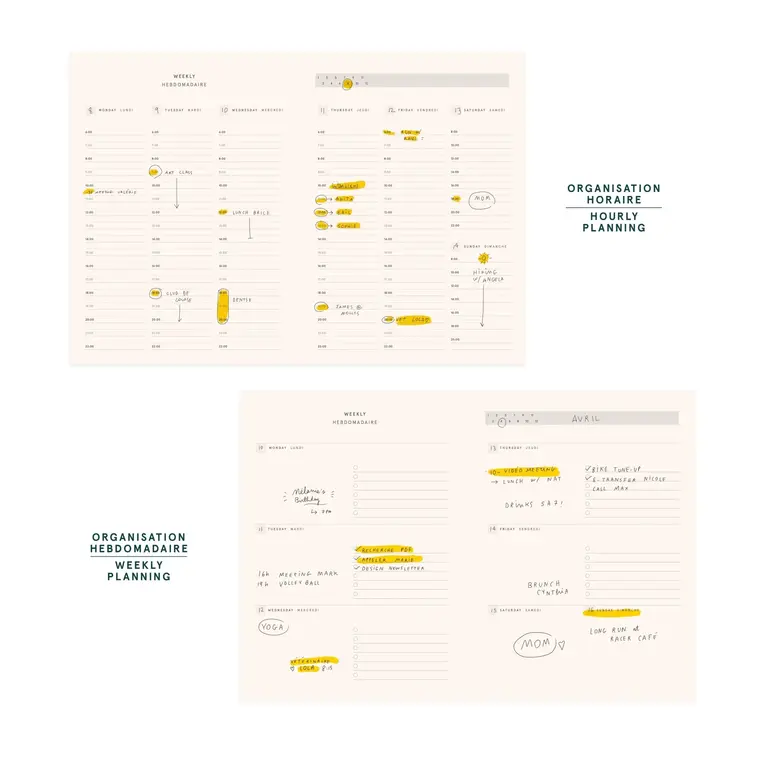 BALTIC CLUB UNDATED PLANNER - CAROUSEL