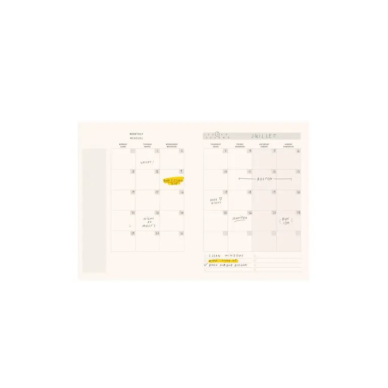 BALTIC CLUB UNDATED PLANNER - OMEN