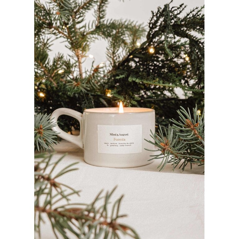 MIMI & AUGUST BOUGIE RÉUTILISABLE - FORESTA