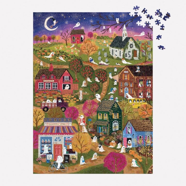 GALISON GALISON - 1000 PCS PUZZLE - SPOOKY VILLAGE