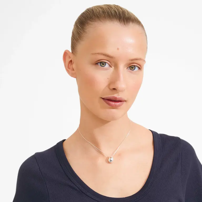 PILGRIM PILGRIM - COLLIER PENDENTIF GOUTTE KAISYN - ARGENT