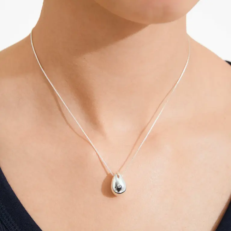 PILGRIM PILGRIM - COLLIER PENDENTIF GOUTTE KAISYN - ARGENT