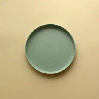 MINIKA MINIKA - ASSIETTE EN PAILLE DE BLÉ - SAUGE