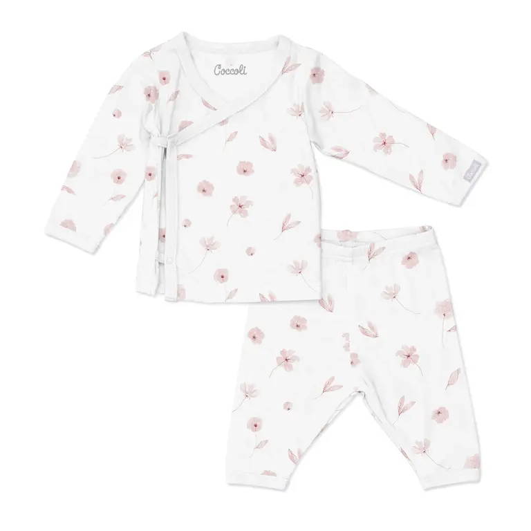 COCCOLI COCCOLI - ENSEMBLE «TAKE ME HOME» EN MODAL - FLOWERS