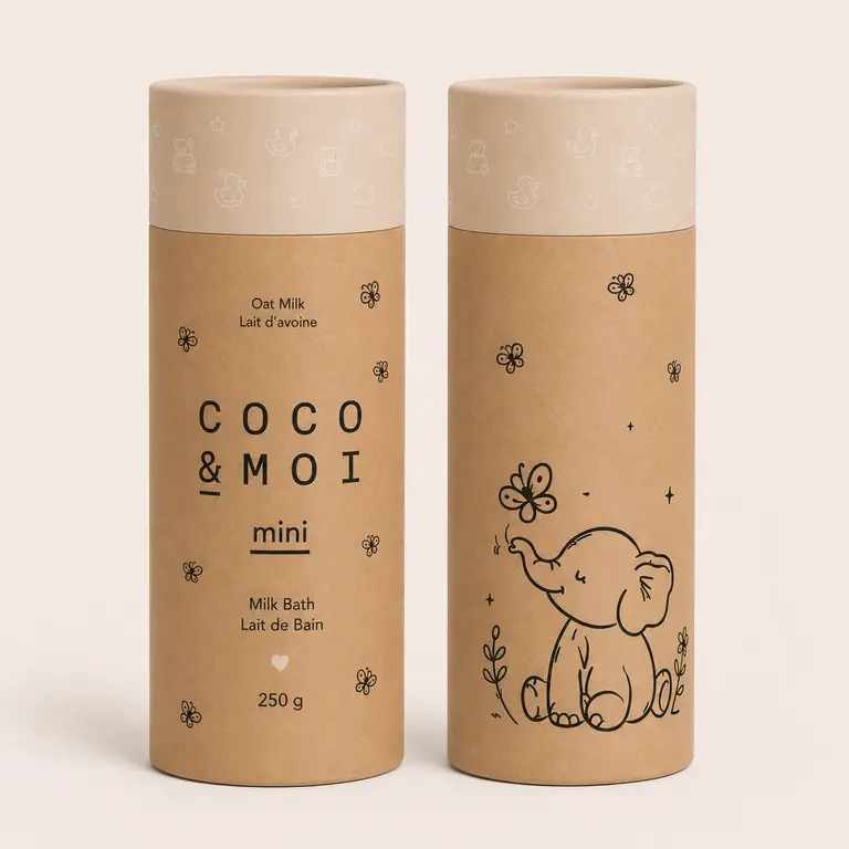 COCO & MOI LAIT DE BAIN - LAIT D'AVOINE