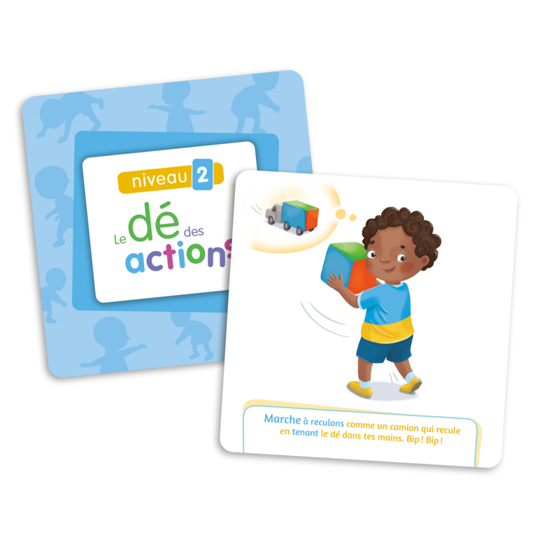 LE DÉ DES ACTIONS - CARTES SUPPLÉMENTAIRES