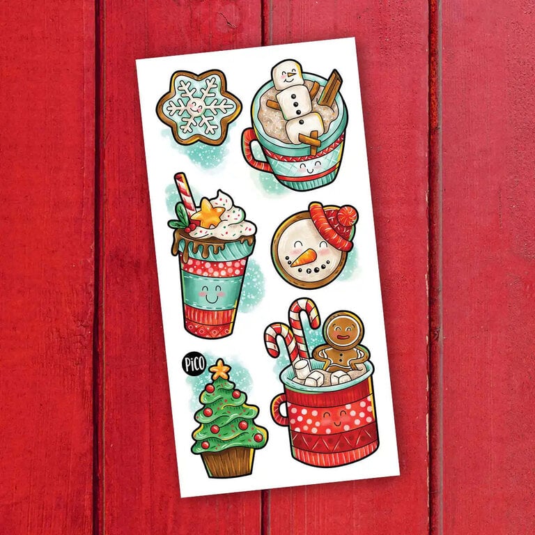 PICO TATOO TEMPORARY TATTOO - HOT CHOCOLATE