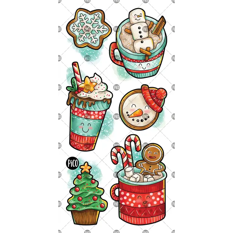 PICO TATOO TEMPORARY TATTOO - HOT CHOCOLATE
