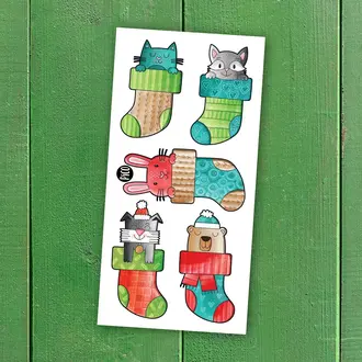 PICO TATOO TEMPORARY TATTOOS - CHRISTMAS STOCKS