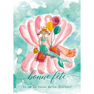 STÉPHANIE RENIÈRE CARTE DE SOUHAITS - OCÉANE 01