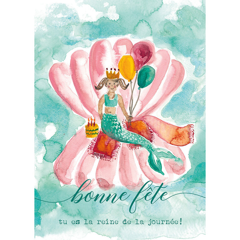 STÉPHANIE RENIÈRE GREETING CARD - OCÉANE 01