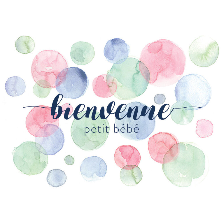 STÉPHANIE RENIÈRE GREETING CARD - POLKA 01