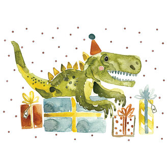 STÉPHANIE RENIÈRE MINI GREETING CARD - ÉDOUARD M