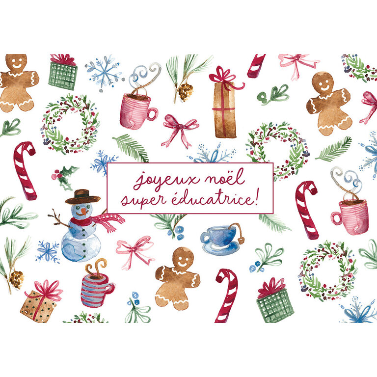STÉPHANIE RENIÈRE GREETING CARD - NOELLA 04