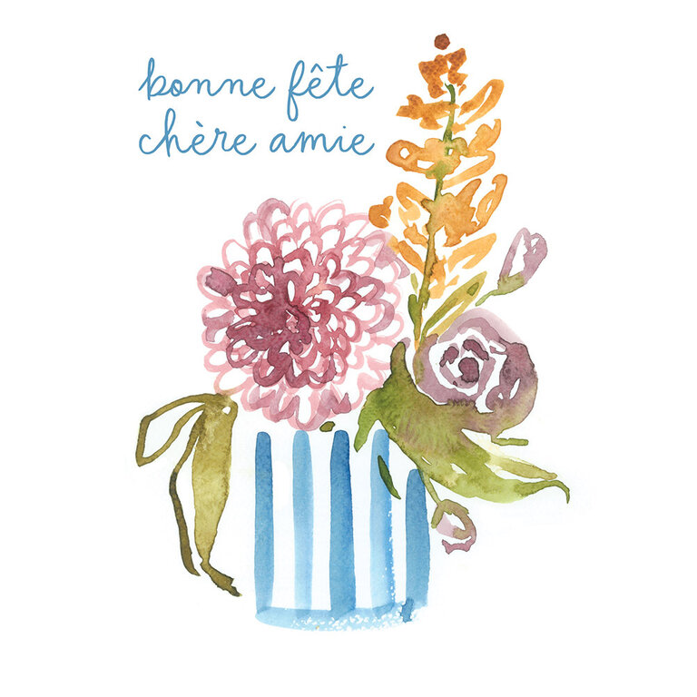 STÉPHANIE RENIÈRE CARTE DE SOUHAIT -  ADELINE 01