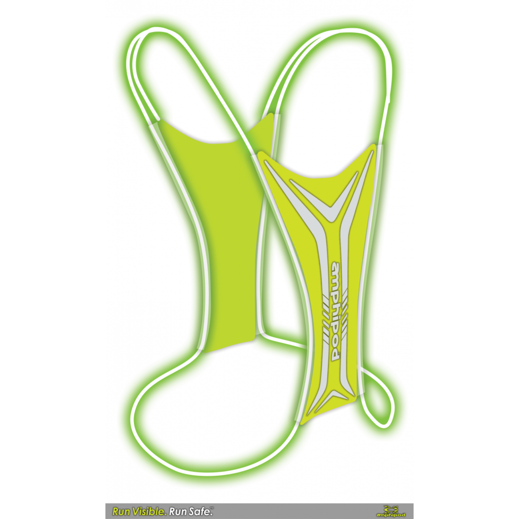 amphipod xinglet optic beam usb rechargeable flashing reflective vest