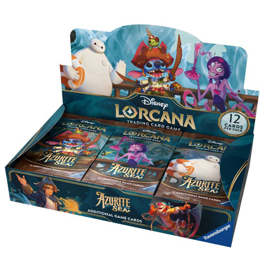 LORCANA SET 6 AZURITE SEA BOOSTER DISPLAY Top Deck Keep