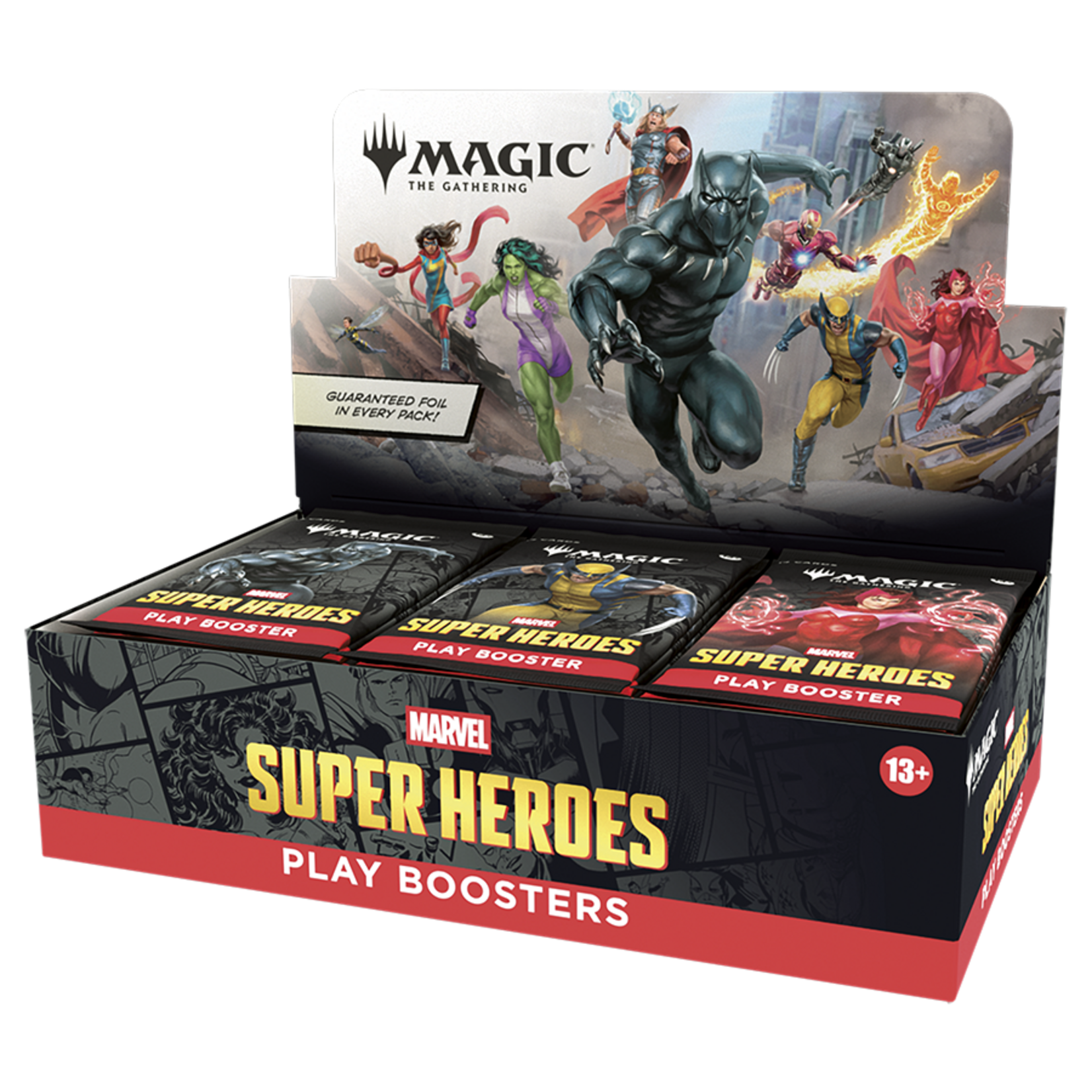 Wizards of the Coast Marvel: Super Heroes Play Booster Box