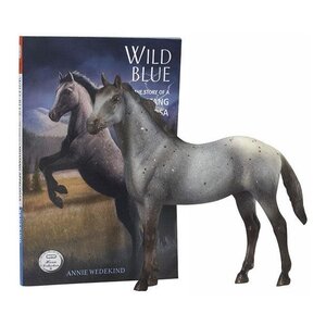 Breyer Breyer Wild Blue Horse and Book Set