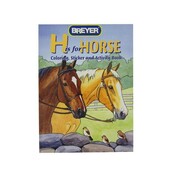 Breyer Breyer H is for Horse Coloring  Book with Stickers