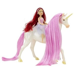 Breyer Breyer Magical Unicorn Sky and Rider, Meadow