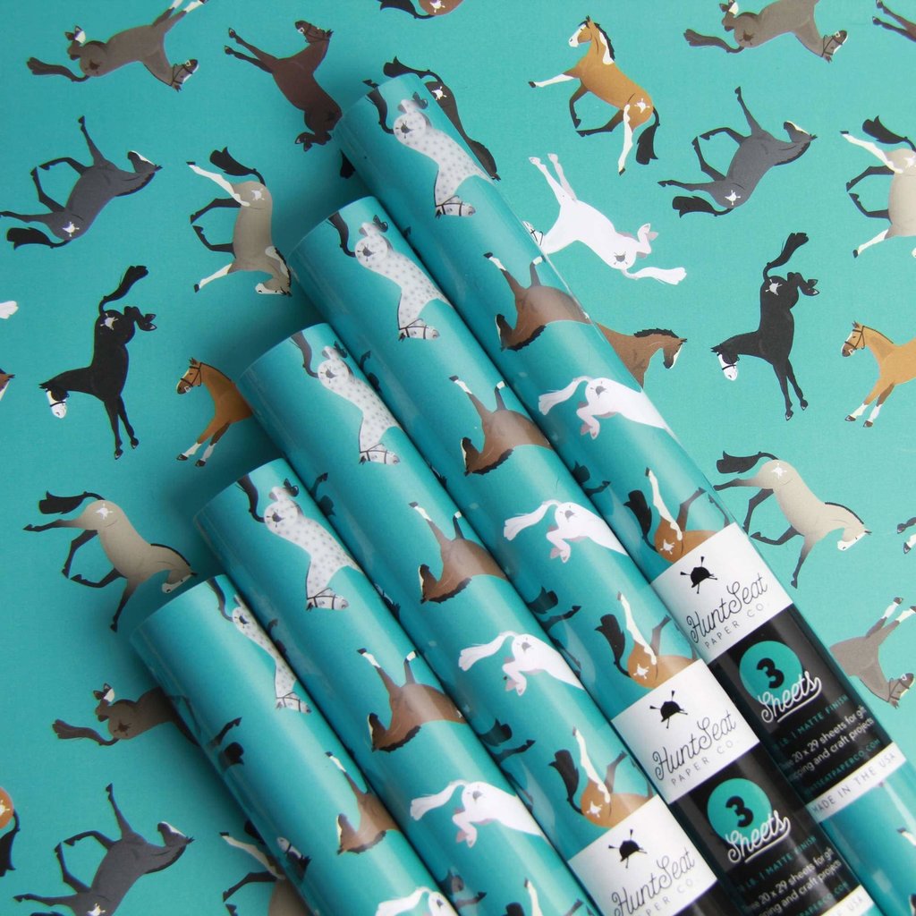 Hunt Seat Paper Company Gift Wrapping  Paper