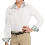 Ovation Ovation - Kids Ellie II Tech LS Quarter Snap Show Shirt -
